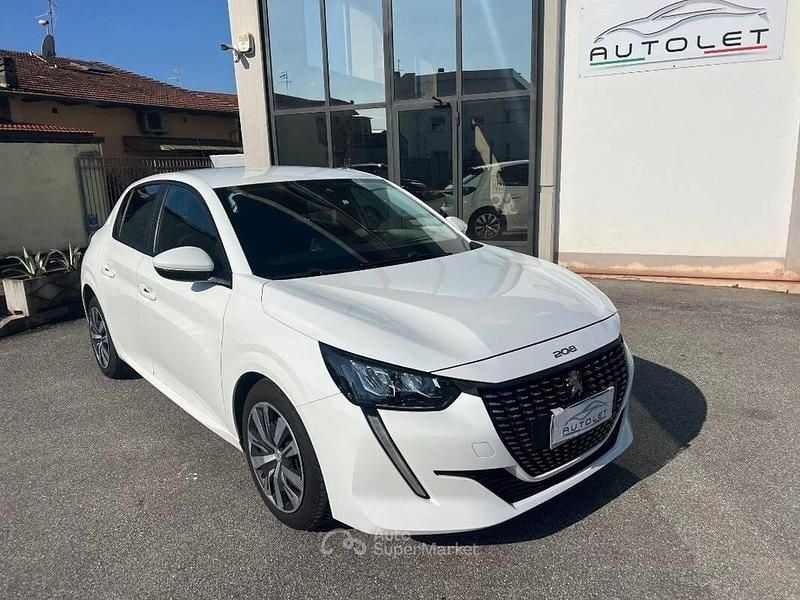 Usata Peugeot 208 Active 75 CV (55 kW) 2020 Bianco Utilitaria