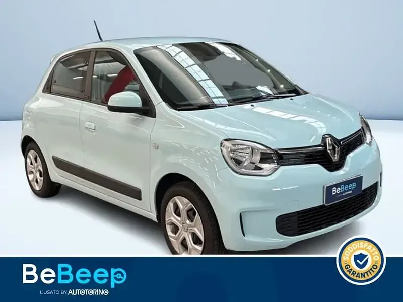 Usata Renault Twingo Vibes 60 kW (82 CV) 2020 Azzurro metallizzato Utilitaria