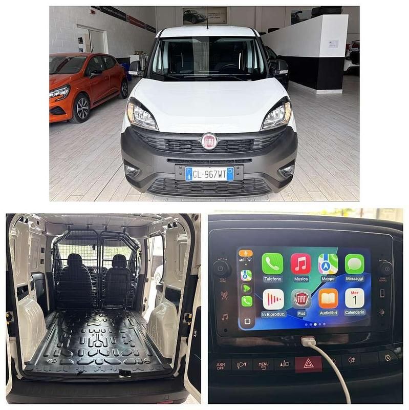 Usata Fiat Doblò Lounge 105 CV (77 kW) 2022 Bianco gelato Monovolume