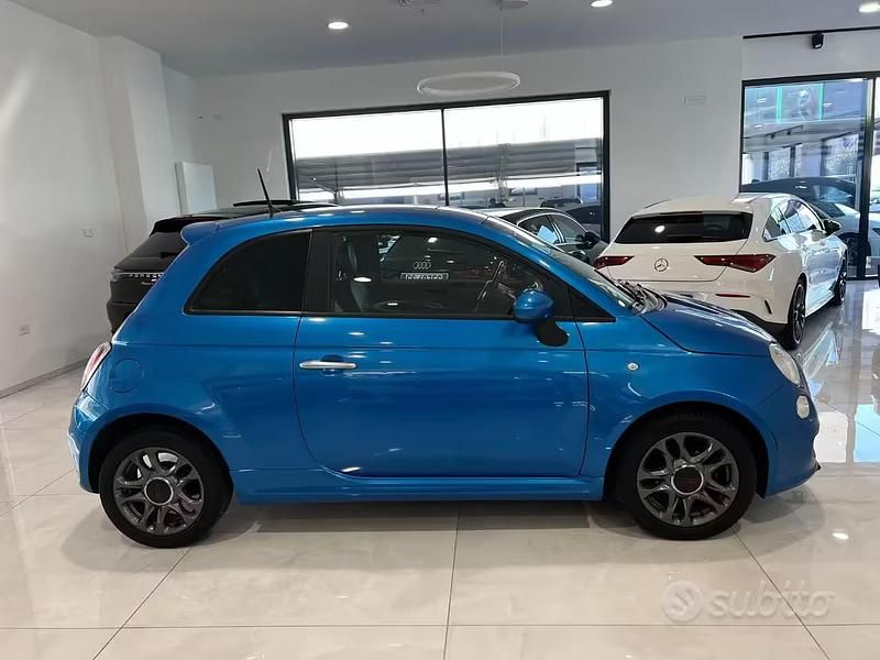 Usata Fiat 500 S 69 CV (50 kW) 2015 Blu Utilitaria