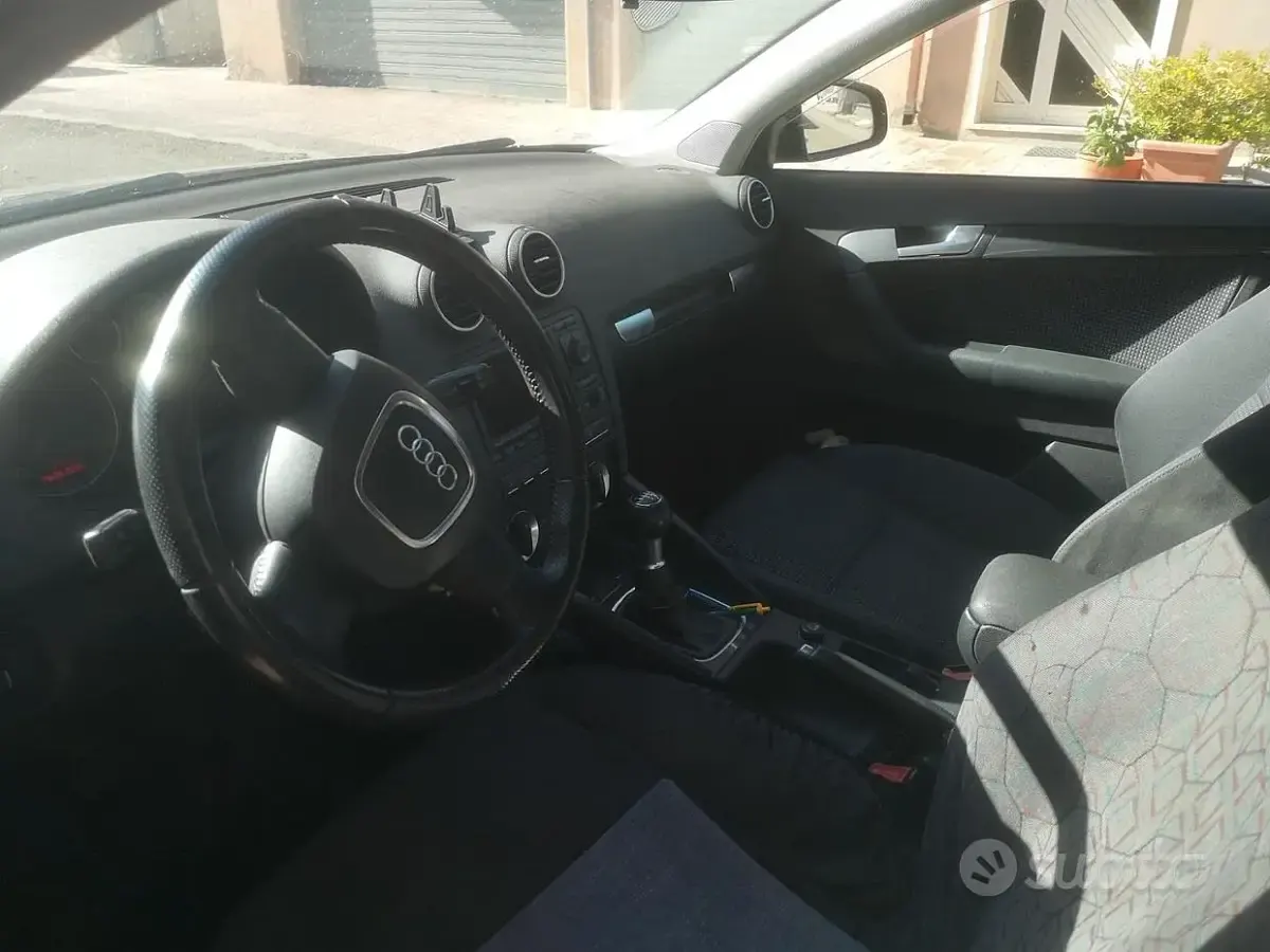 Usata Audi A3 140 CV (102 kW) 2006 Nero Utilitaria