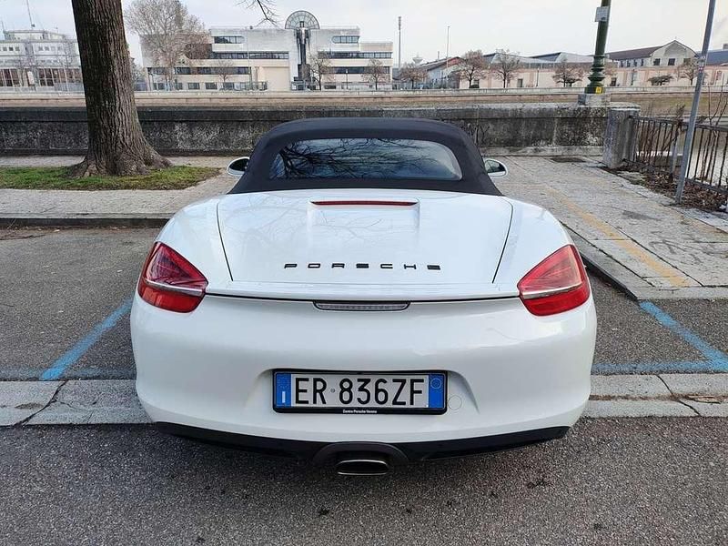Usata Porsche Boxster 265 CV (194 kW) 2013 Bianco Cabrio