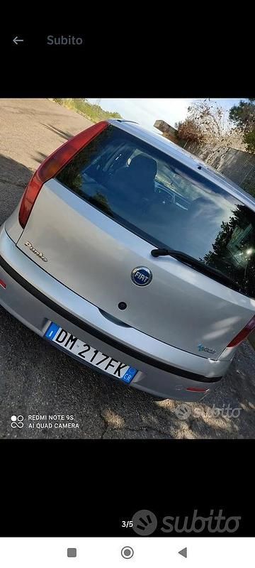 Usata Fiat Punto 60 CV (44 kW) 2008 Grigio Utilitaria