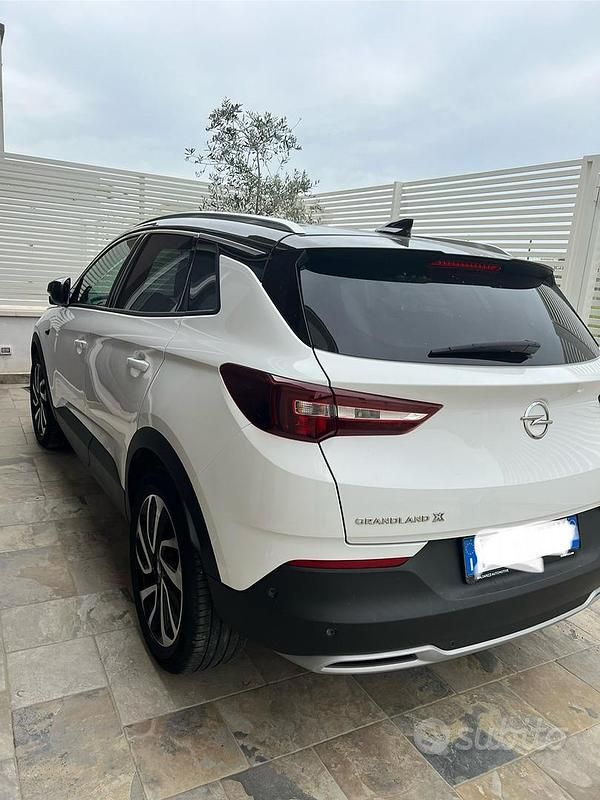 Usata Opel Grandland X Ultimate 136 CV (100 kW) 2019 Bianco SUV