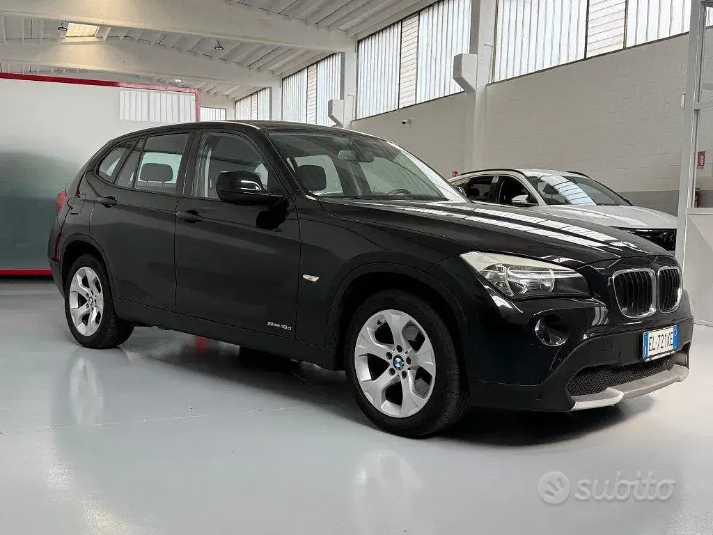 Usata BMW X1 143 CV (105 kW) 2012 Nero SUV
