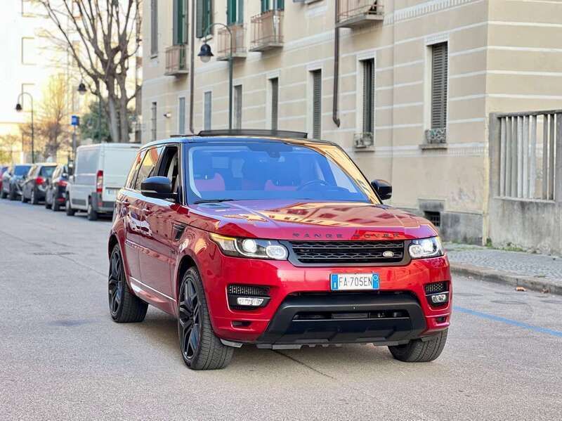 Usata Land Rover Range Rover Sport Autobiography Dynamic 340 CV (250 kW) 2015 Rosso SUV