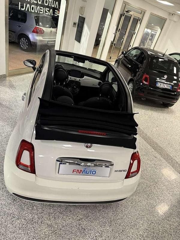 Usata Fiat 500C 69 CV (50 kW) 2023 Bianco Cabrio