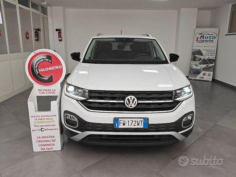 Usata VW T-Cross Edition 116 CV (85 kW) 2019 Bianco SUV