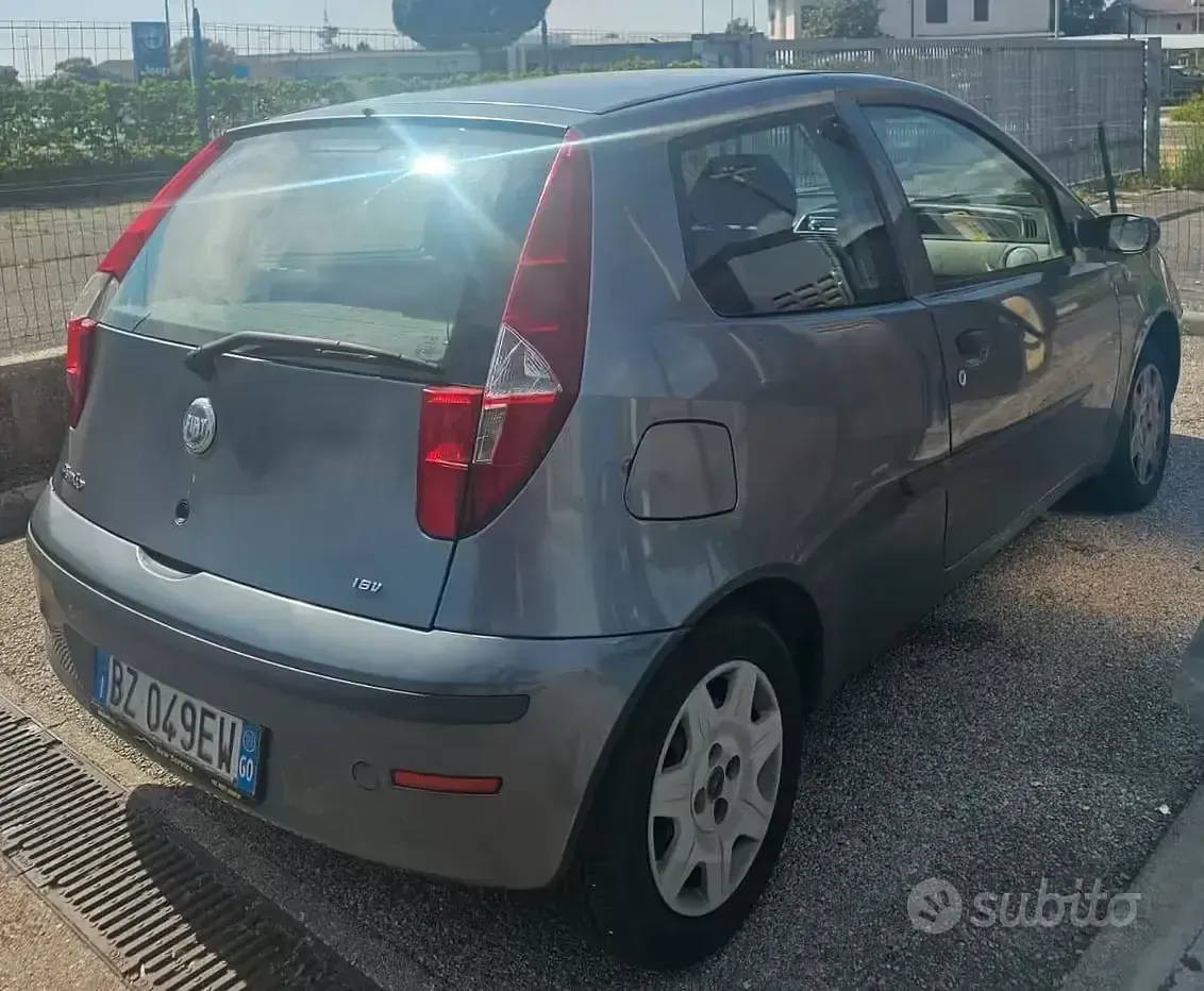 Usata Fiat Punto 2003 Grigio Utilitaria