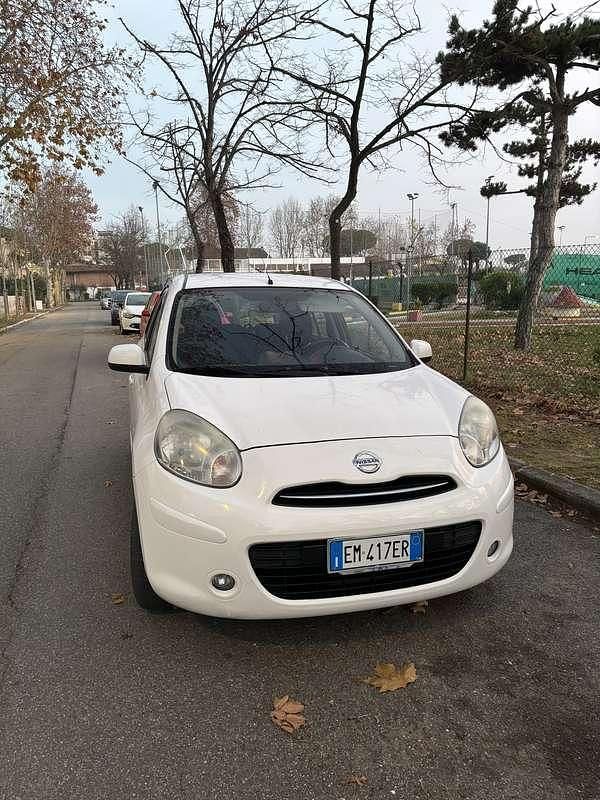 Usata Nissan Micra 79 CV (58 kW) 2012 Bianco Berlina