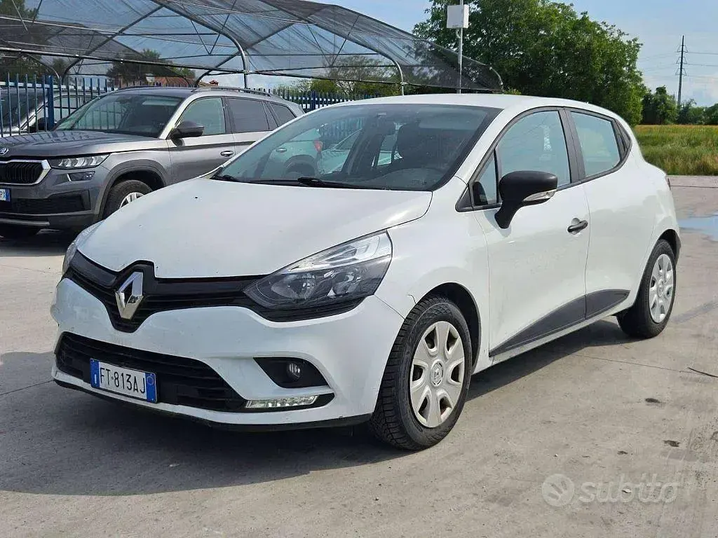 Usata Renault Clio IV 75 CV (55 kW) 2018 Bianco Furgone