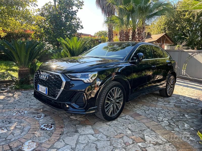 Usata Audi Q3 Sportback S-Line 150 CV (110 kW) 2019 Nero SUV