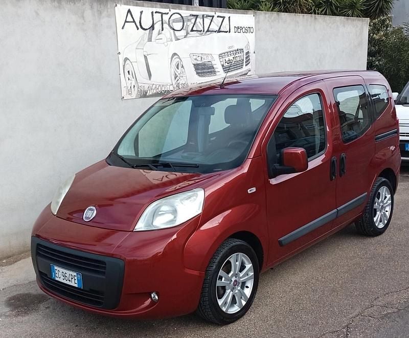 Usata Fiat Qubo Dynamic 75 CV (55 kW) 2010 Rosso Monovolume