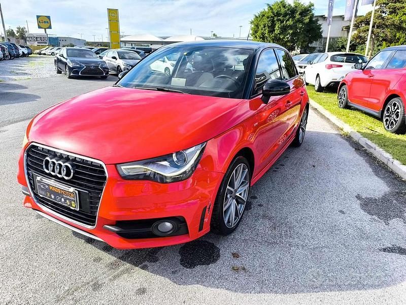 Usata Audi A1 Admired 90 CV (66 kW) 2014 Rosso Berlina