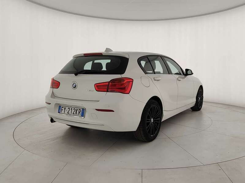 Usata BMW 116 Efficient Dynamics 116 CV (85 kW) 2019 Bianco Utilitaria