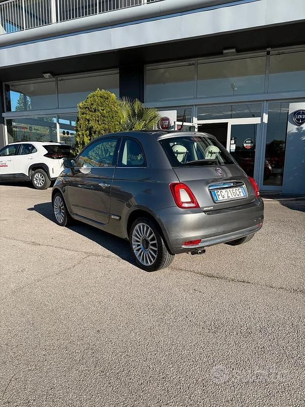 Usata Fiat 500 Lounge 69 CV (50 kW) 2016 Grigio Berlina