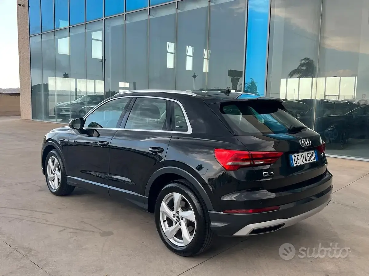 Usata Audi Q3 Advanced Plus 150 CV (110 kW) 2021 Nero SUV