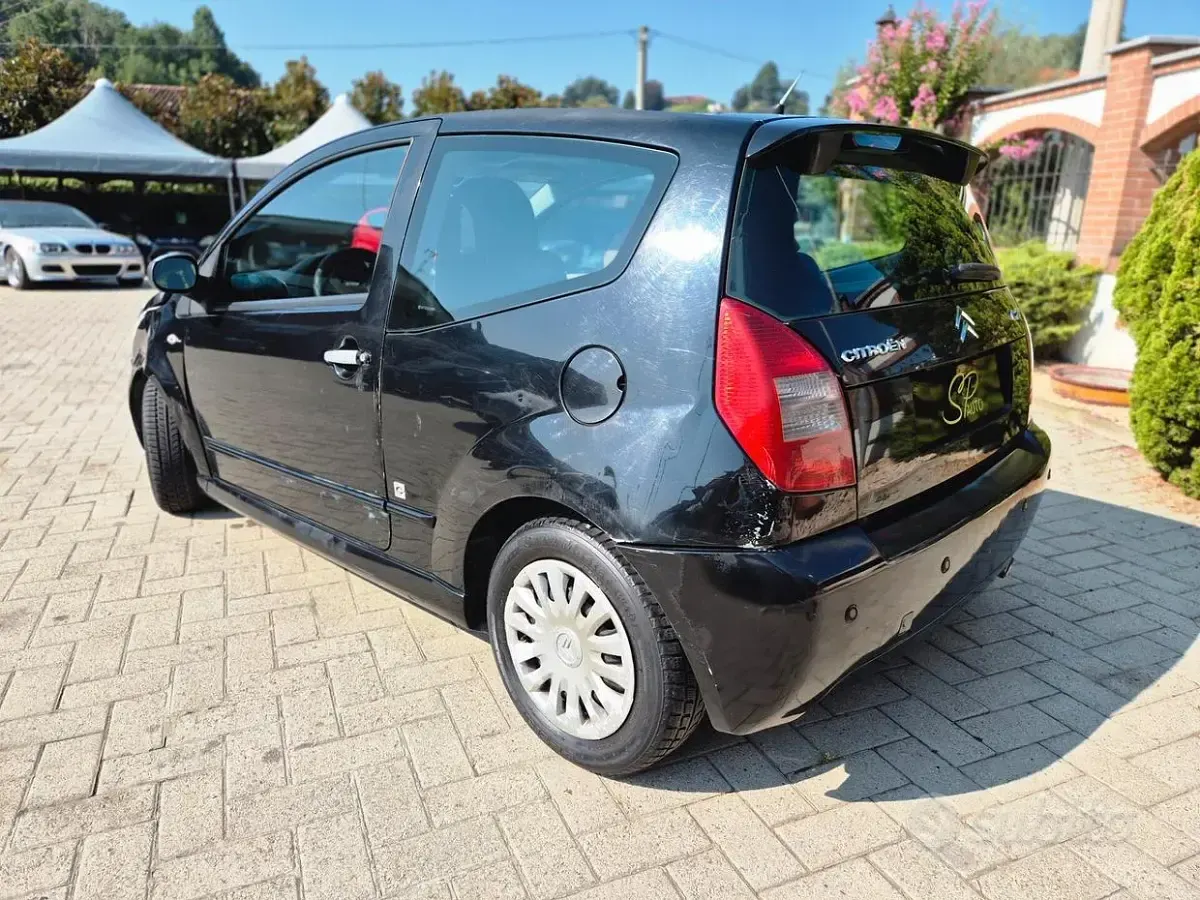 Usata Citroën C2 68 CV (50 kW) 2008 Nero Utilitaria