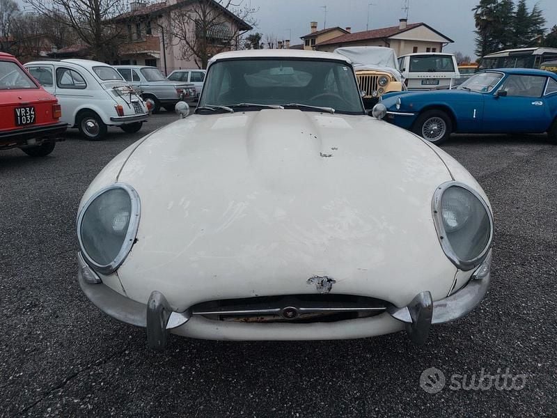 Usata Jaguar E-Type 1960 Bianco Coupé