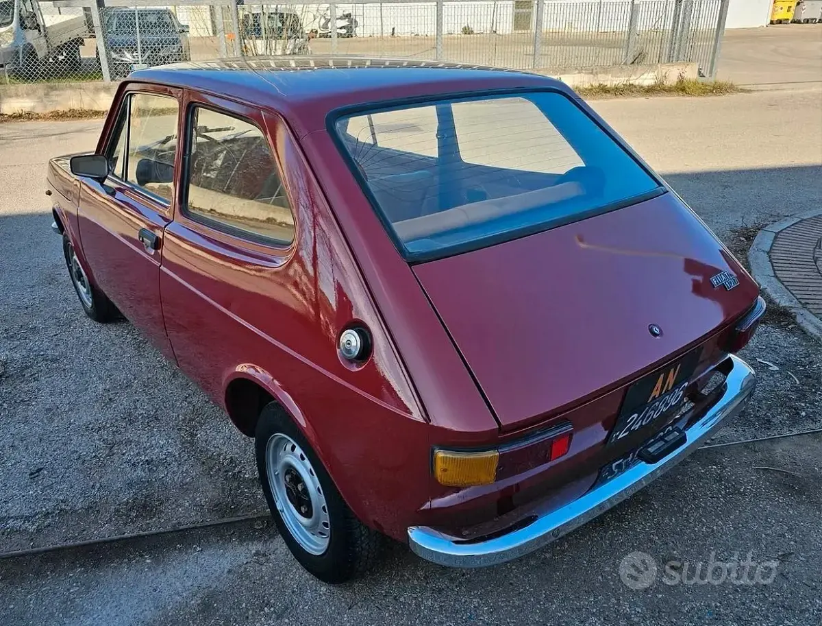Usata Fiat 127 47 CV (34 kW) 1970 Rosso Coupé