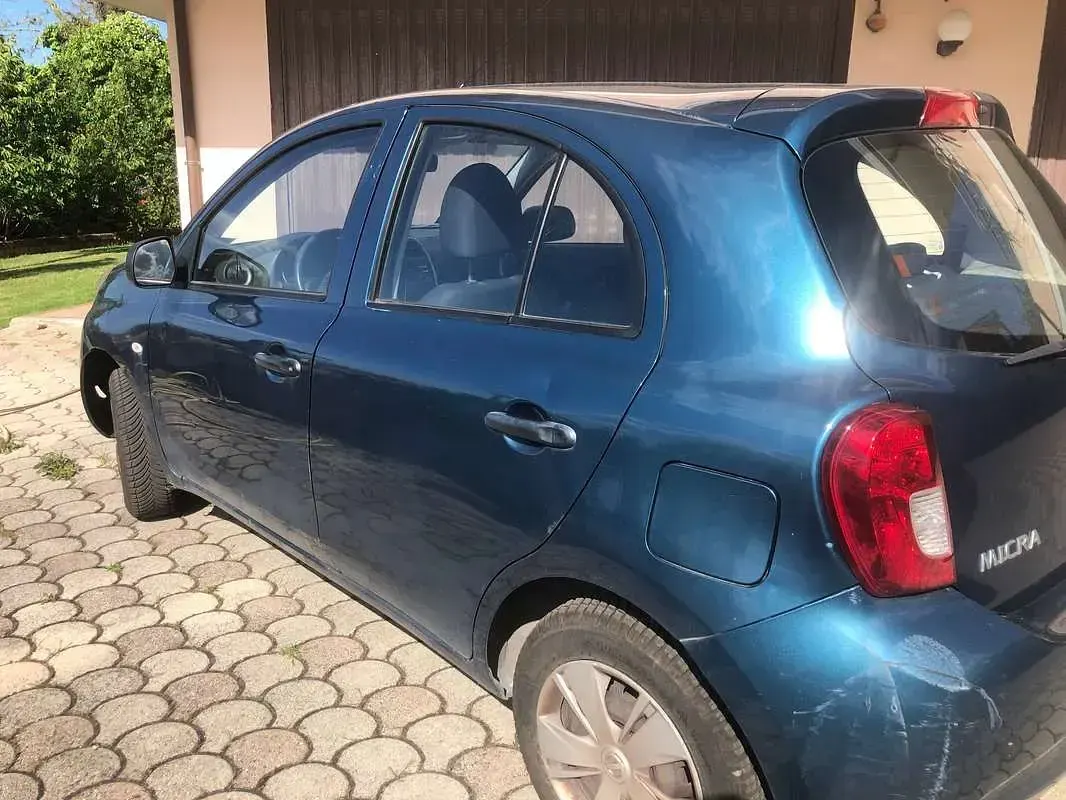 Usata Nissan Micra Visia 80 CV (58 kW) 2014 Blu/azzurro Utilitaria