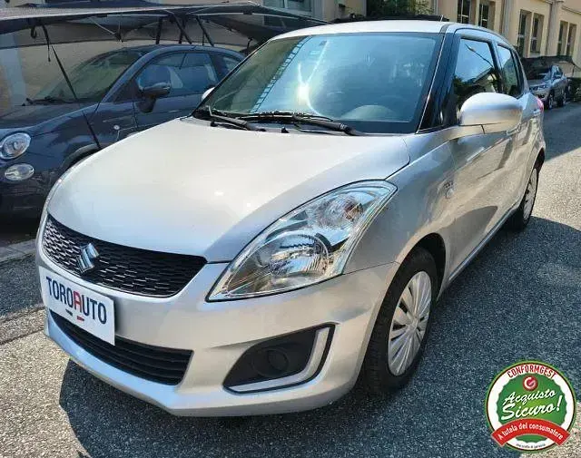Usata Suzuki Swift Cool 75 CV (55 kW) 2015 Grigio Utilitaria