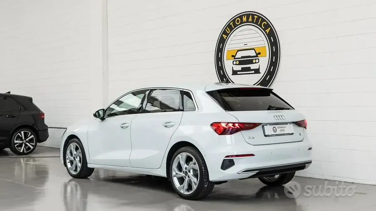 Usata Audi A3 150 CV (110 kW) 2023 Bianco Berlina