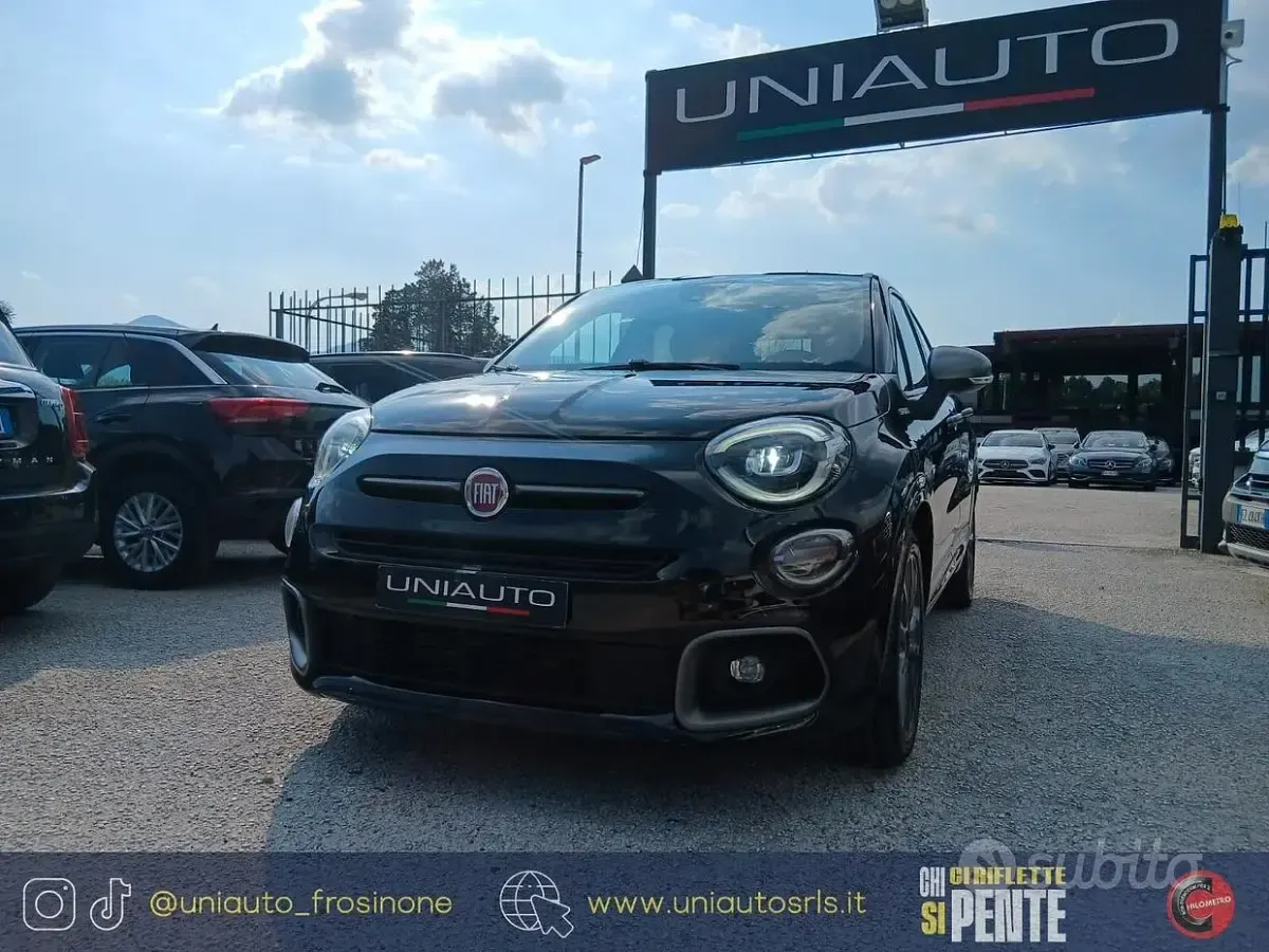 Usata Fiat 500X Sport 130 CV (95 kW) 2021 Nero SUV