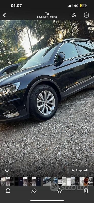 Usata VW Tiguan 2016 Nero SUV