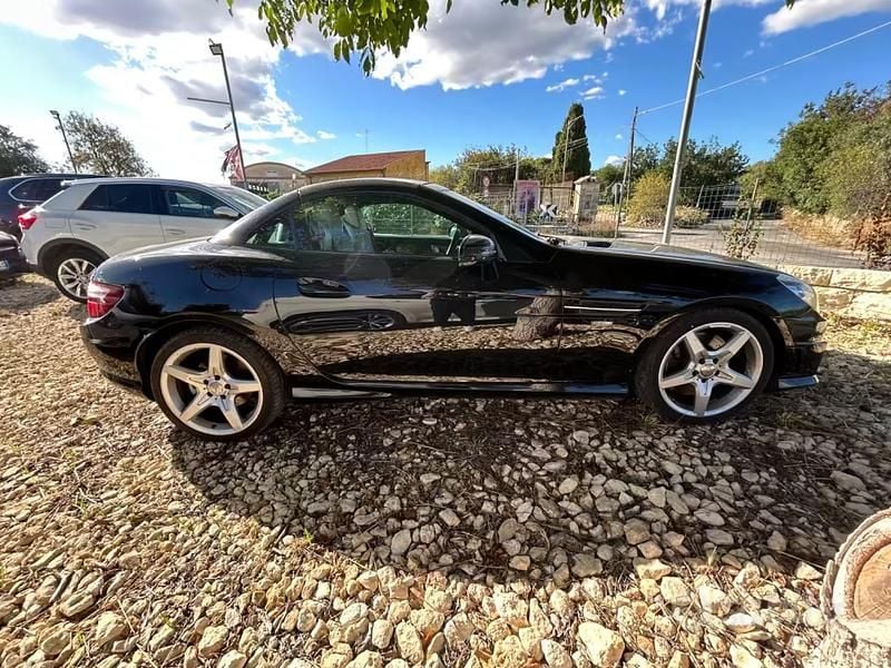Usata Mercedes SLK200 Premium 184 CV (135 kW) 2012 Nero Cabrio