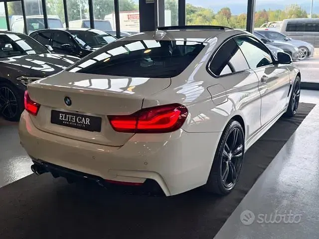Usata BMW 428 M Sport 245 CV (180 kW) 2014 Bianco Coupé
