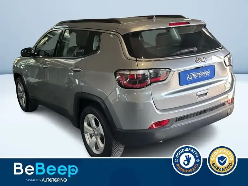 Usata Jeep Compass Longitude 120 CV (88 kW) 2019 Grigio metallizzato SUV
