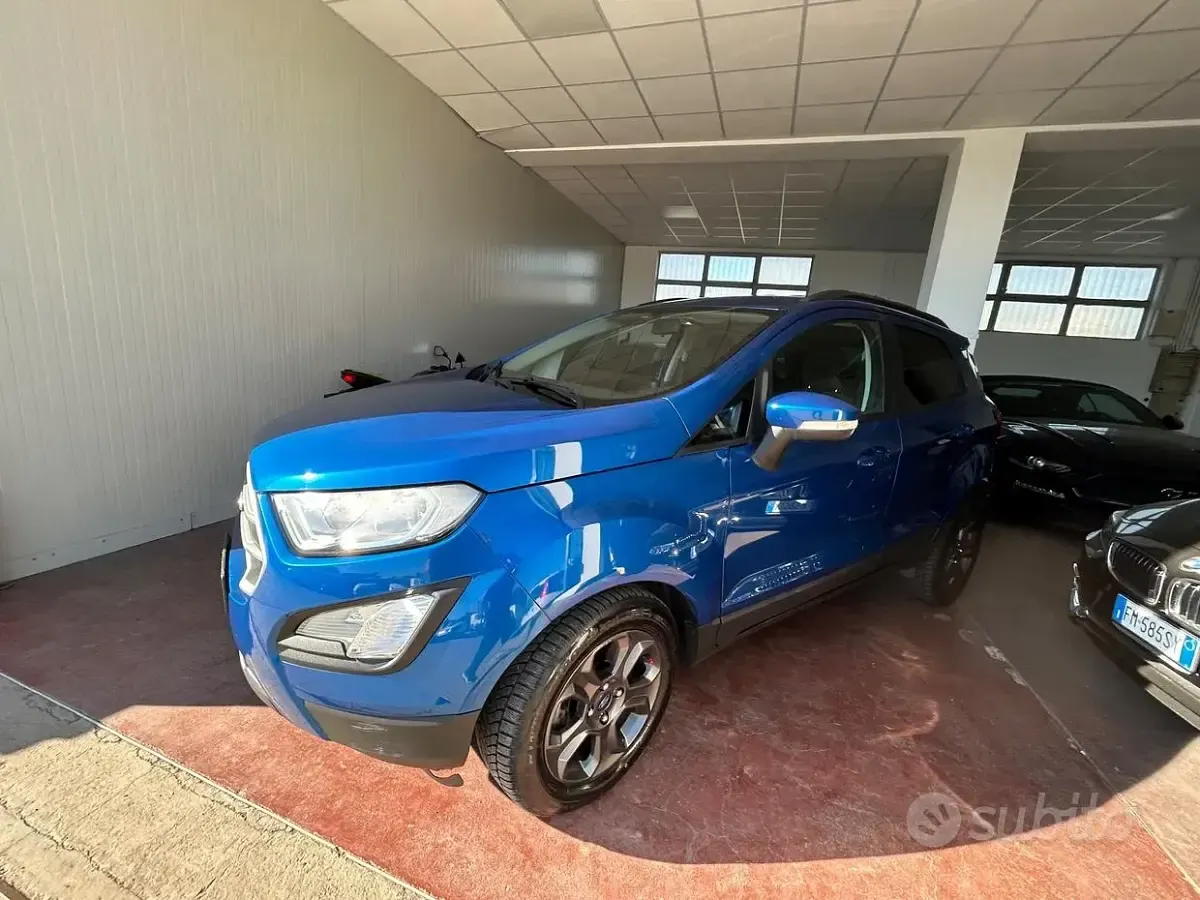 Usata Ford Ecosport 99 CV (72 kW) 2019 Blu SUV