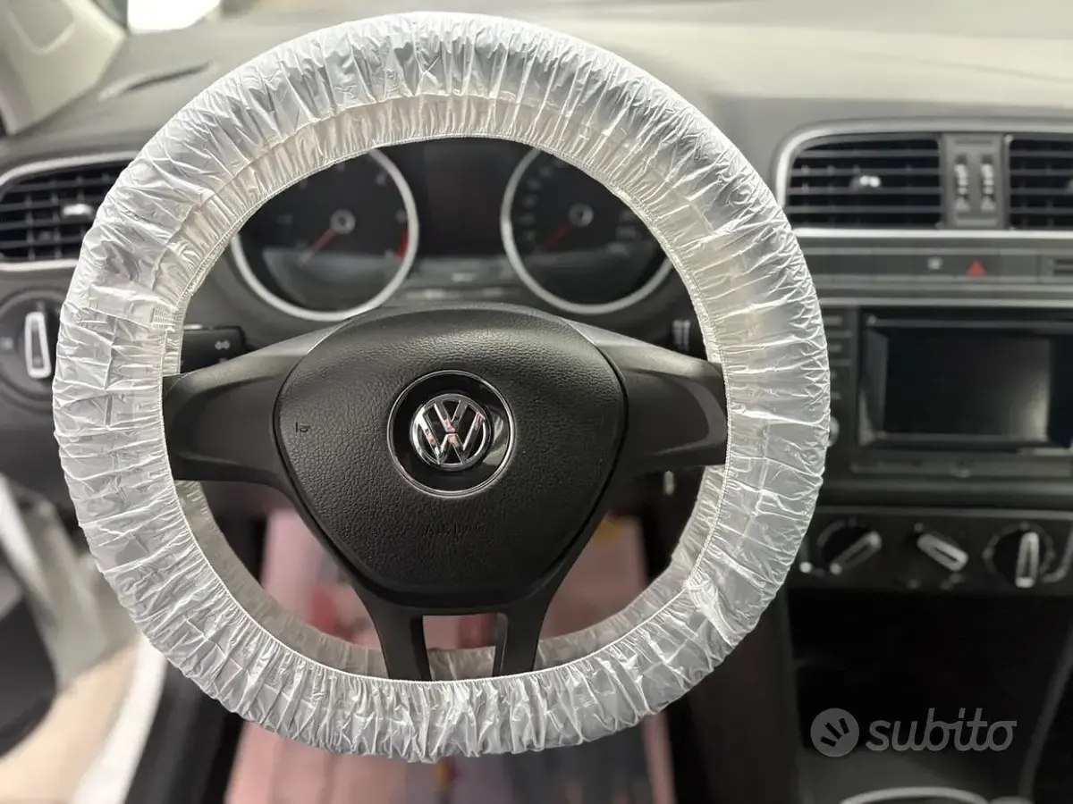 Usata VW Polo Trendline 75 CV (55 kW) 2015 Bianco Berlina