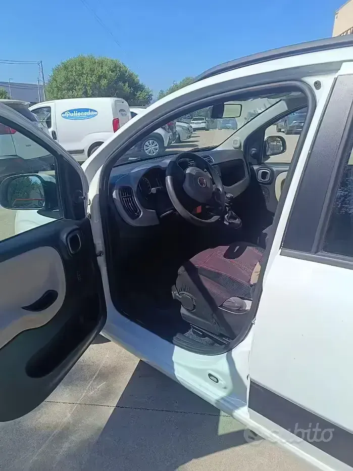 Usata Fiat Panda 69 CV (50 kW) 2014 Bianco Utilitaria