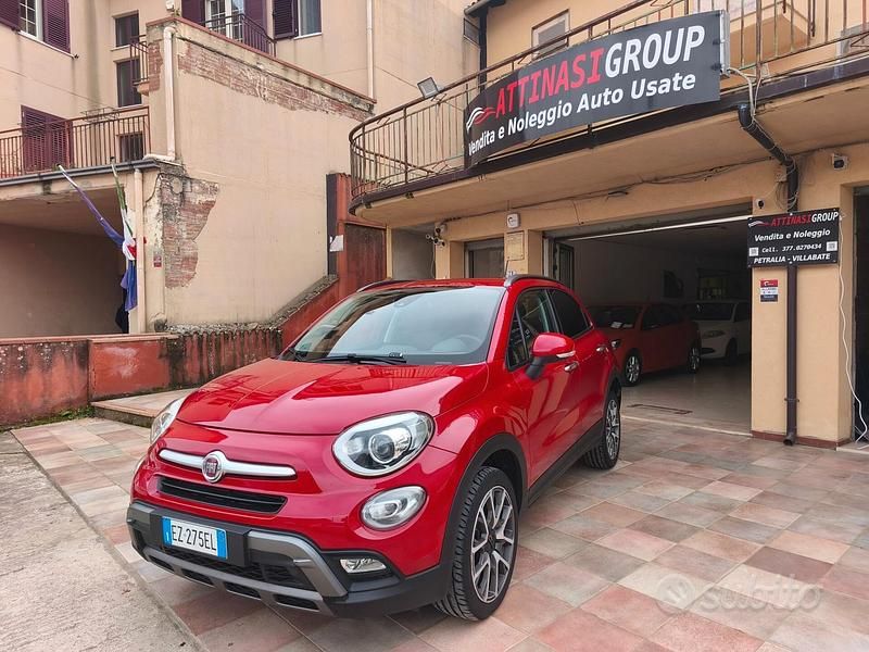 Usata Fiat 500X Cross 140 CV (102 kW) 2015 Rosso SUV
