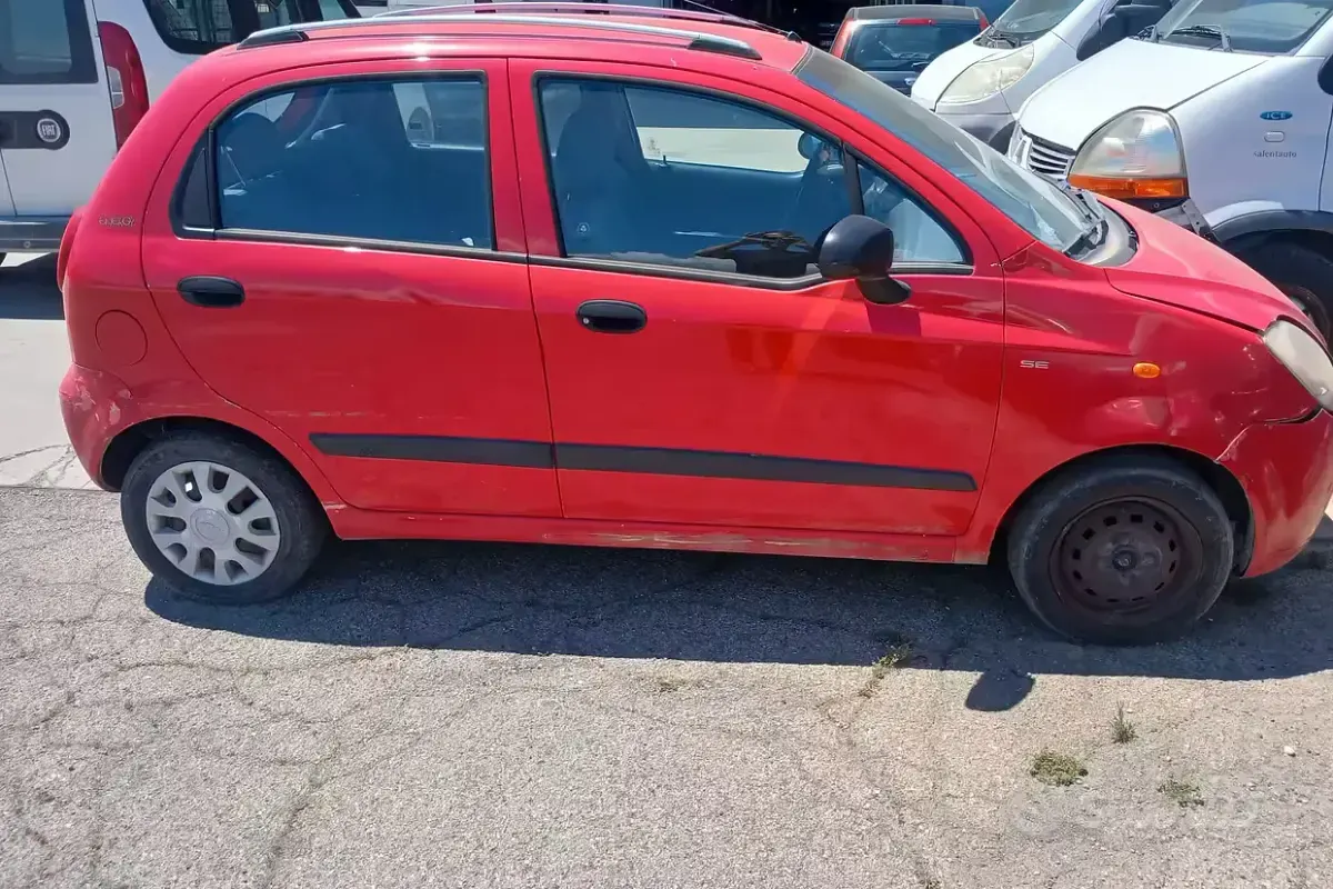 Usata Chevrolet Matiz 67 CV (49 kW) 2006 Rosso Utilitaria