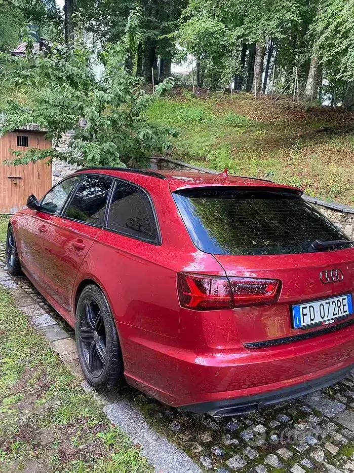 Usata Audi A6 272 CV (200 kW) 2016 Rosso Station wagon