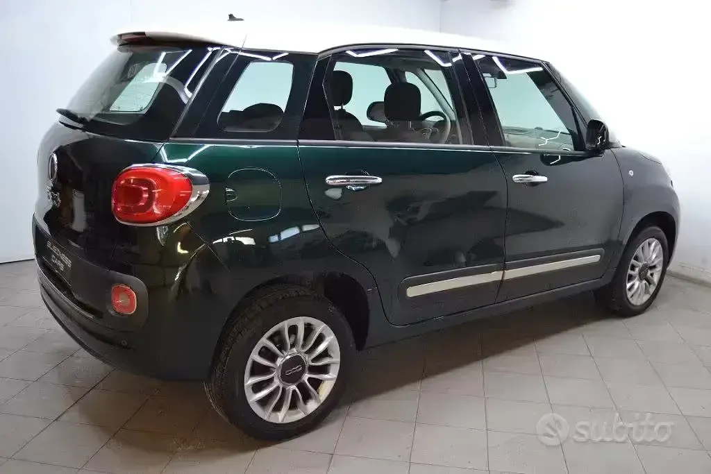 Usata Fiat 500L Lounge 84 CV (61 kW) 2013 Verde Monovolume