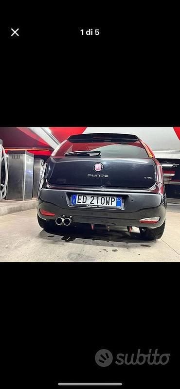 Usata Fiat Punto Evo 2012 Nero Utilitaria