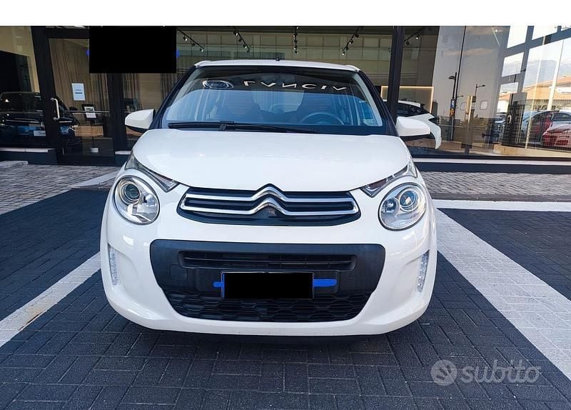 Usata Citroën C1 Feel 69 CV (50 kW) 2015 Bianco Utilitaria