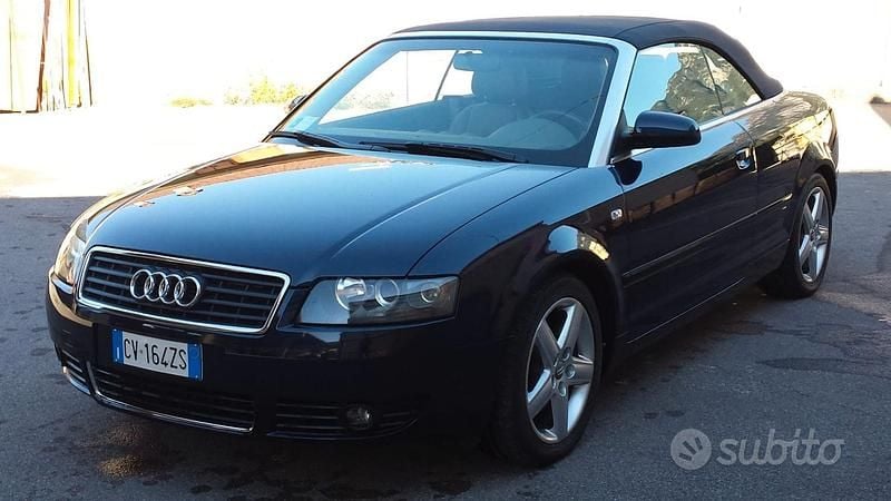 Usata Audi A4 Cabriolet 2005 Blu Cabrio
