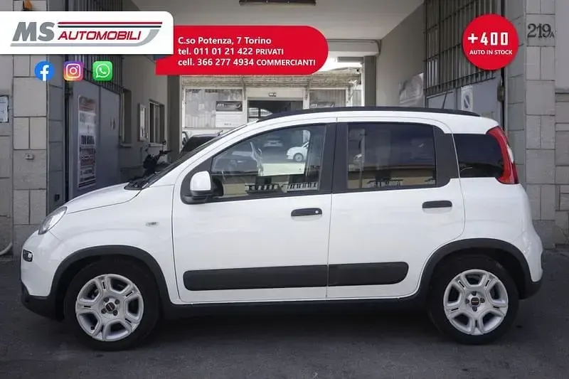 Usata Fiat Panda S 70 CV (51 kW) 2023 Bianco Utilitaria