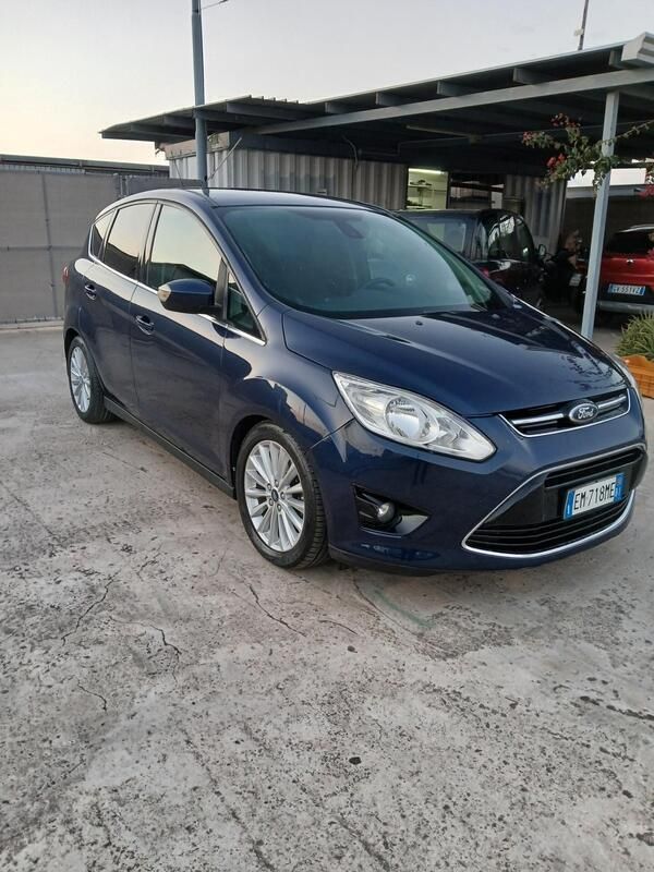 Usata Ford C-MAX Titanium 115 CV (84 kW) 2012 Blu Monovolume