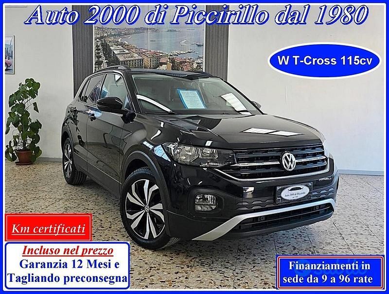 Usata VW T-Cross 115 CV (84 kW) 2019 Nero SUV