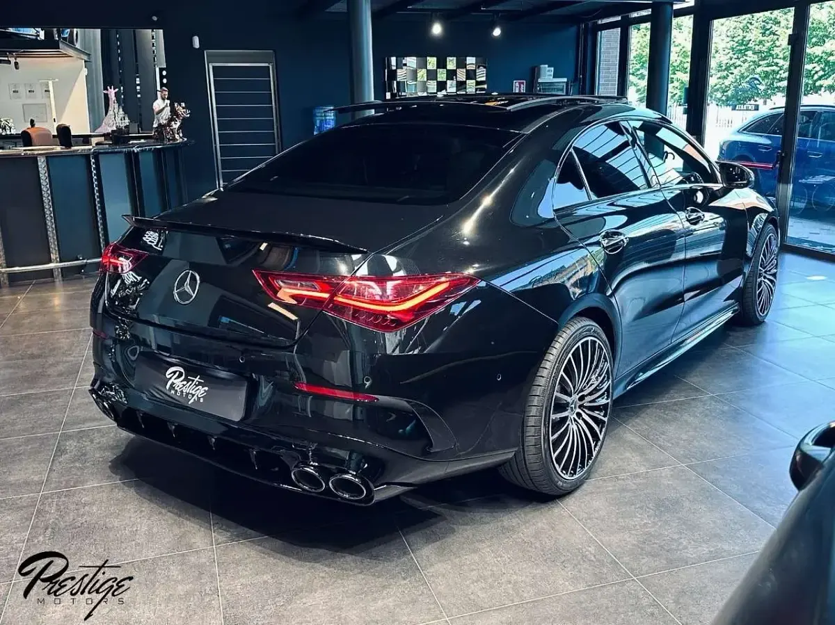 Usata Mercedes CLA200 AMG Line Premium Plus 150 CV (110 kW) 2024 Nero Coupé