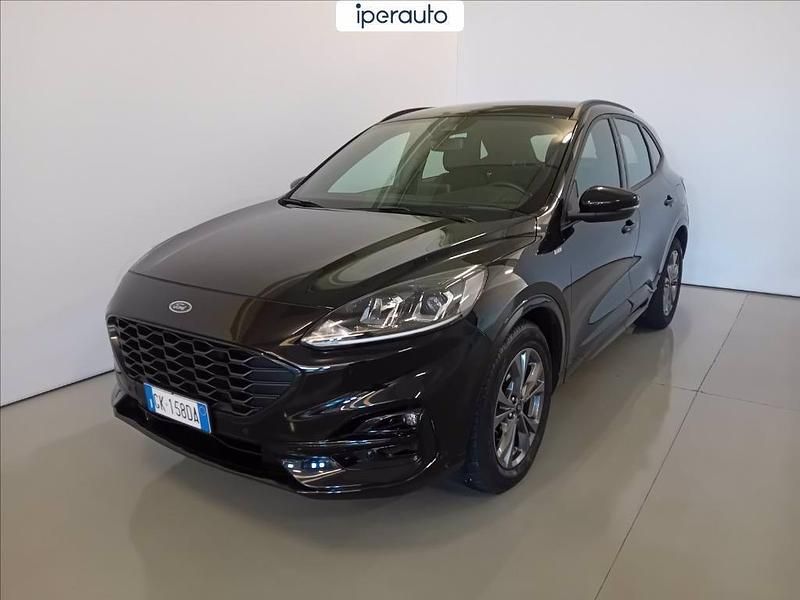 Usata Ford Kuga ST-Line 120 CV (88 kW) 2022 Nera SUV