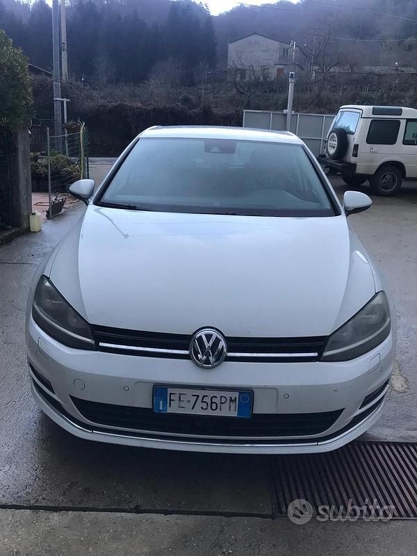 Usata VW Golf VII 150 CV (110 kW) 2015 Bianco Berlina