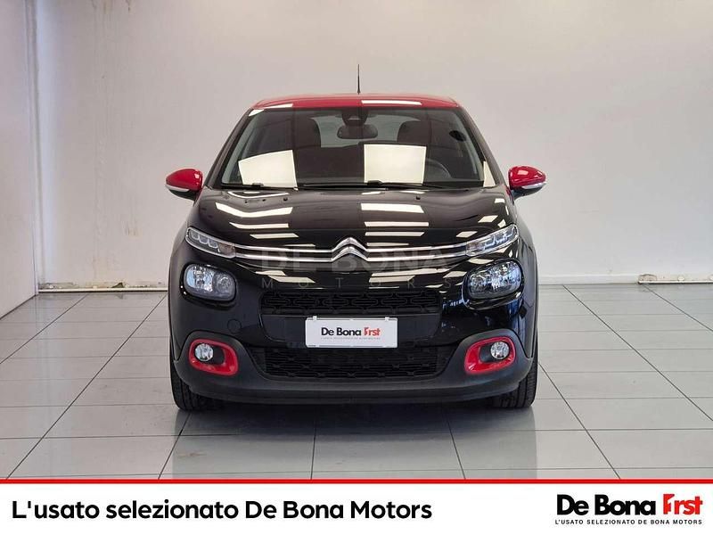 Usata Citroën C3 PureTech 82 CV (60 kW) 2018 Nero Utilitaria