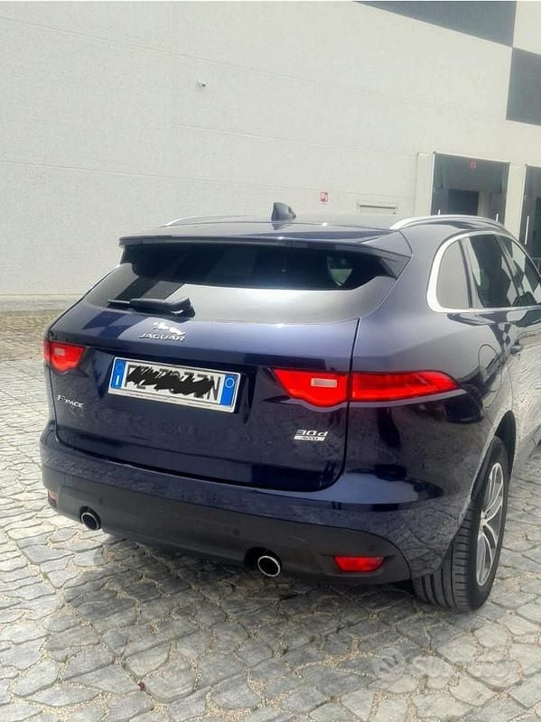 Usata Jaguar F-Pace R-Sport 340 CV (250 kW) 2017 Blu SUV